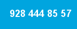 928 444 85 57 928 444 85 57